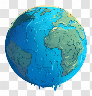 World Water Day - Illustration Of Planet Earth Transparent PNG