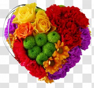 Flower Bouquet Wedding Gift Garden Roses - Cut Flowers - Chrysanthemum Transparent PNG