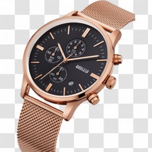 Watch Quartz Clock Chronograph Hublot Classic Fusion Gold Transparent PNG