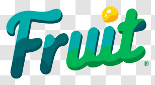 Fruit Logo - Fresh Green Fruit Logo Transparent PNG