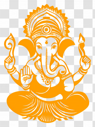 Ganesha - Ganesha Symbol Illustration Transparent PNG