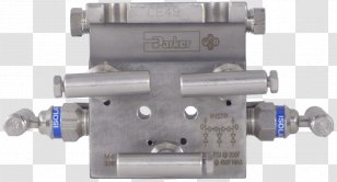 Block And Bleed Manifold Pressure Switch Cylinder - Hardware - Pattern Control Transparent PNG