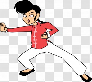 Chinese Martial Arts Kung Fu Clip Art - White Transparent PNG