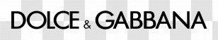 Dolce Gabbana Logo - Dolce & Gabbana Logo In Black Transparent PNG