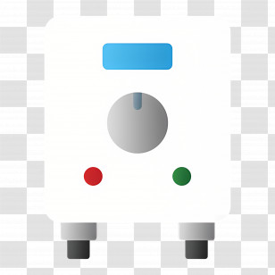 Water Heater - Water Heater In Flat Cartoon Style Transparent PNG