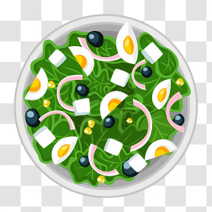 Thai Food - Fresh Green Salad Bowl Transparent PNG