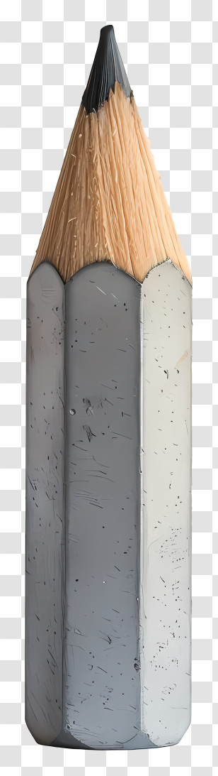 Pencil - Wooden Graphite Pencil For Drawing And Writing Transparent PNG