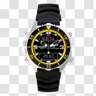 Diving Watch Depth Gauge Chronograph Underwater - Jewellery - Sea Snake Transparent PNG