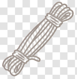 Icon - Coiled Rope Illustration Transparent PNG