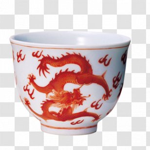 Antique Porcelain Cup - Bowl Transparent PNG