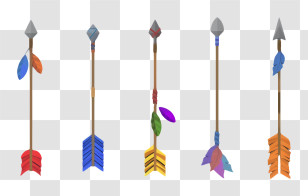 Arrow - Colorful Decorative Arrows Transparent PNG