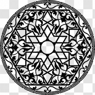 Islamic Geometric Patterns Ausmalbild Mandala Pattern Islam Transparent Png