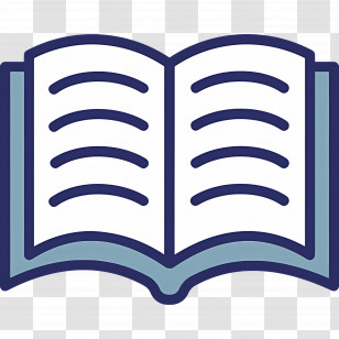 Open Book - Open Book Vector Illustration Transparent PNG