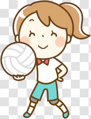 Clip Art Volleyball Free Content Openclipart - Smile Transparent PNG