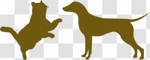 National Cat Day Dog Puppy Pet Adoption - Black Transparent PNG