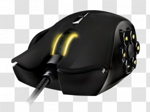 Computer Mouse Razer Naga Hex Inc. Keyboard - Peripheral Transparent PNG