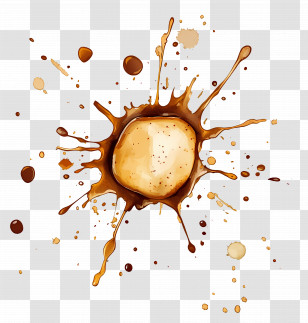 Coffee Stain - Coffee Stain Splash Transparent PNG