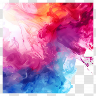 Picsart Background - Colorful Abstract Art Transparent PNG