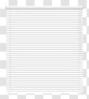 Icon - White Window Blinds For Home Privacy Transparent PNG