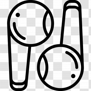 Airpods - Audio Recording Microphones Transparent PNG