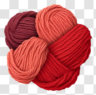 Yarn - Colorful Yarn Balls For Knitting Transparent PNG