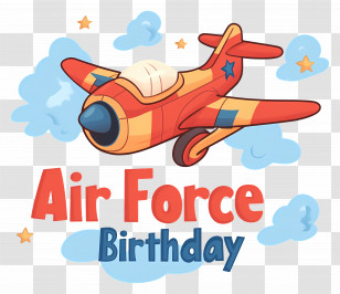 Air Force Birthday - Air Force Birthday Celebration Transparent PNG