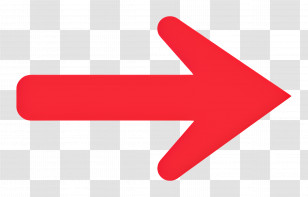 Red Arrow - Red Right Arrow Navigation Symbol Transparent PNG