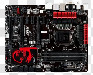 Intel LGA 1150 Motherboard MSI ATX - Serial Ata Transparent PNG
