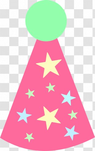 Party Hat Birthday Clip Art - Top - Clown Cliparts Transparent PNG