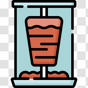 Shawarma Meat - Grilled Meat Skewer Transparent PNG