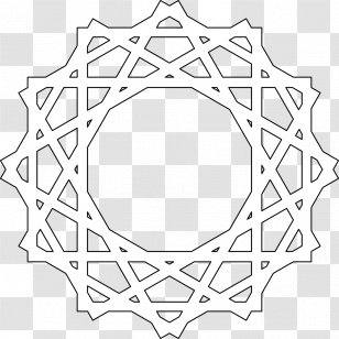 Islamic Geometric Patterns Ausmalbild Mandala Pattern Islam Transparent Png