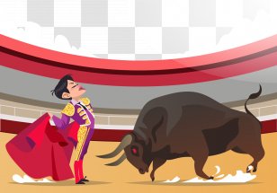 Bullfighting Bullring Bullfighter - Mammal - Show Transparent PNG