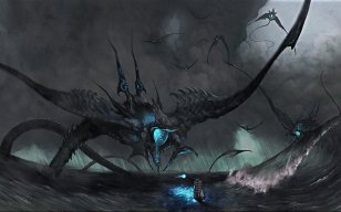 Bermuda Triangle Sea Monster - Cartoon - Creature Transparent PNG