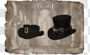 DeviantArt TERA Digital Art Bluehole - Steampunk Hat Transparent PNG