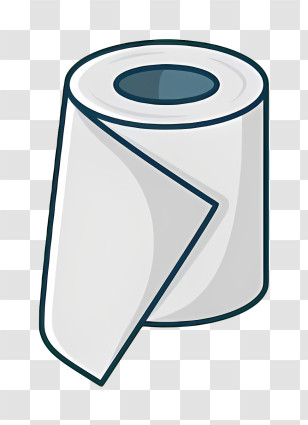 Toilet Tissue - Toilet Paper Roll Transparent PNG