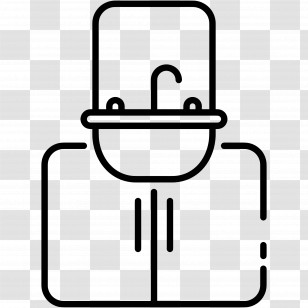 Vanity - Simple Sink Icon Transparent PNG