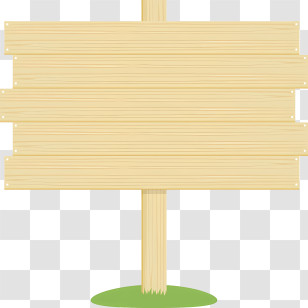 Signboard - Blank Wooden Sign Board Transparent PNG