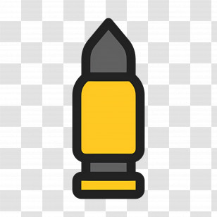 Bullet - Ammunition Bullet Transparent PNG