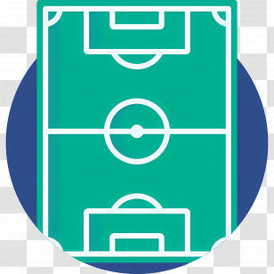 Football Pitch - Soccer Field Layout Transparent PNG