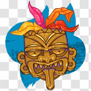 Tiki Hula Food Groddle - Hut Transparent PNG