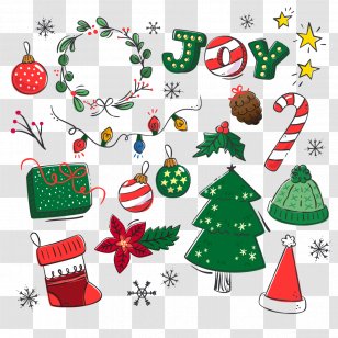 Christmas Day Vector Graphics Image Decoration Tree - Party - Magico Ribbon Transparent PNG