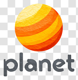 Planet Logo - Planet Orange Logo Transparent PNG