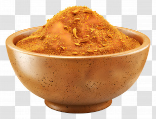 Curry Powder - Spiced Seasoning Mix In A Bowl Transparent PNG
