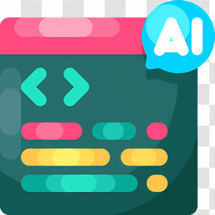 Artificial Intelligence - AI Code Icon Transparent PNG