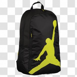 yellow jordan backpack