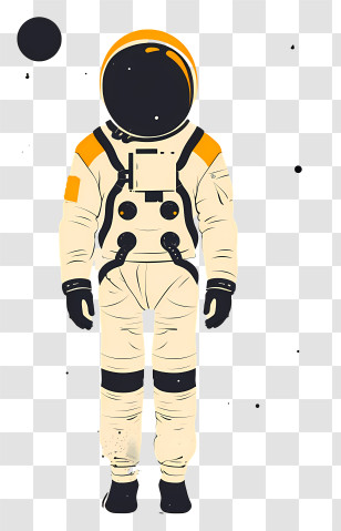 Astronaut - Astronaut Suit Illustration For Space Concept Transparent PNG