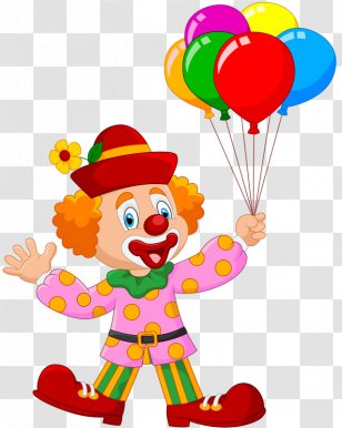 Clown Circus Cartoon - Animation - Spring Transparent PNG