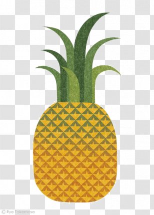 Pineapple Food Fruit Illustration - Hand-painted Transparent PNG