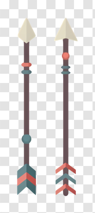 Arrow - Two Decorative Arrows Transparent PNG