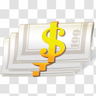 Banknote Cartoon - Cash - Material Transparent PNG